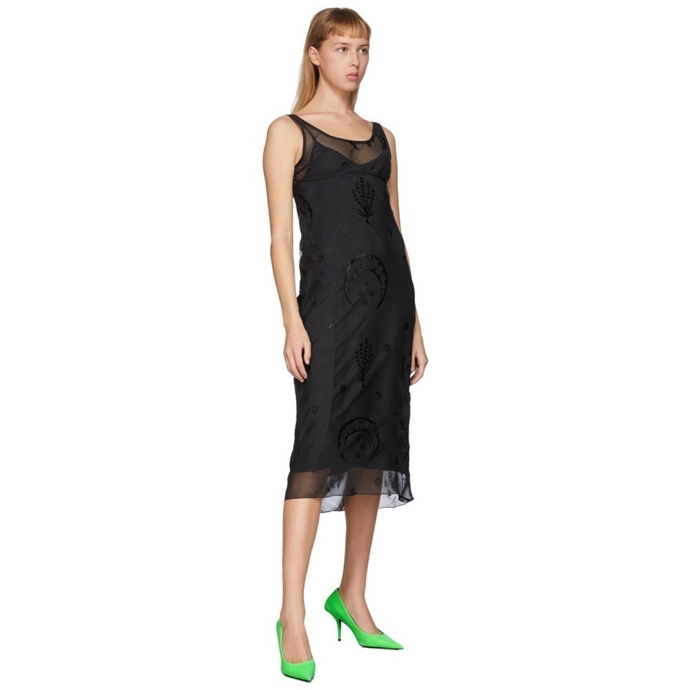 Marine Serre Devore Dress - sz Small - Picture 2 of 11